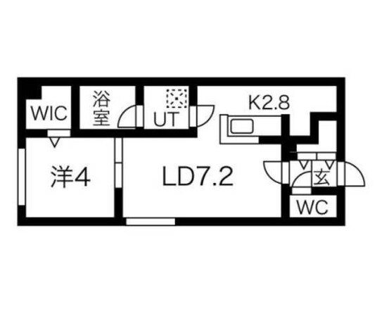 ベルコート宮の沢の物件間取画像